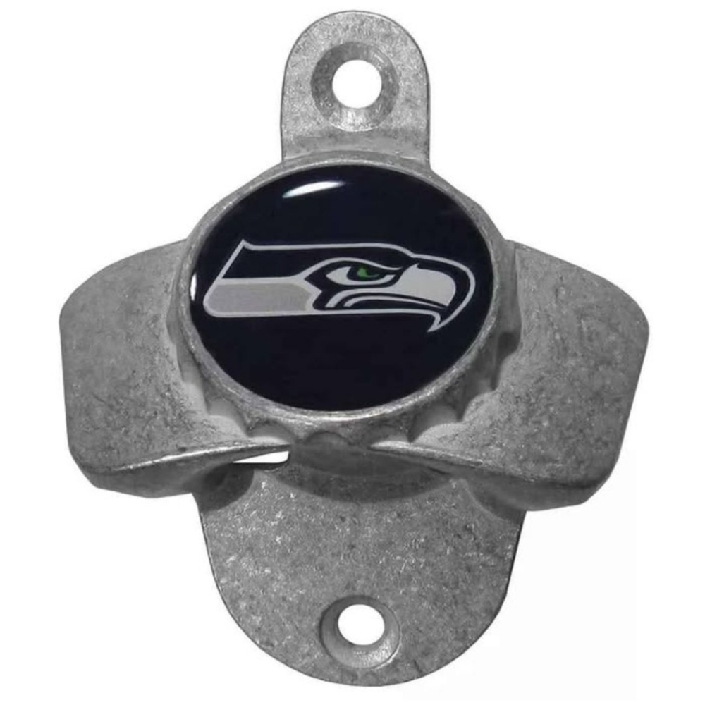 NFL Football Seattle Seahawks Wall-Mounted Bottle Opener (NEW in Package)